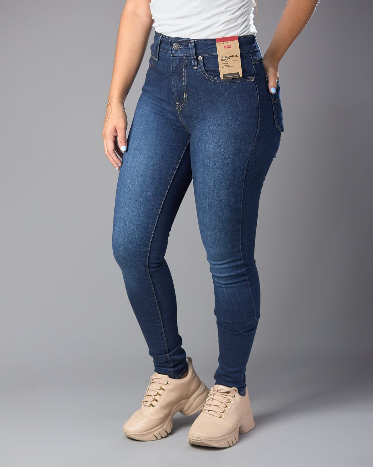 JEANS LEVIS DE MUJER 721 HIGH - RISE SKINNY