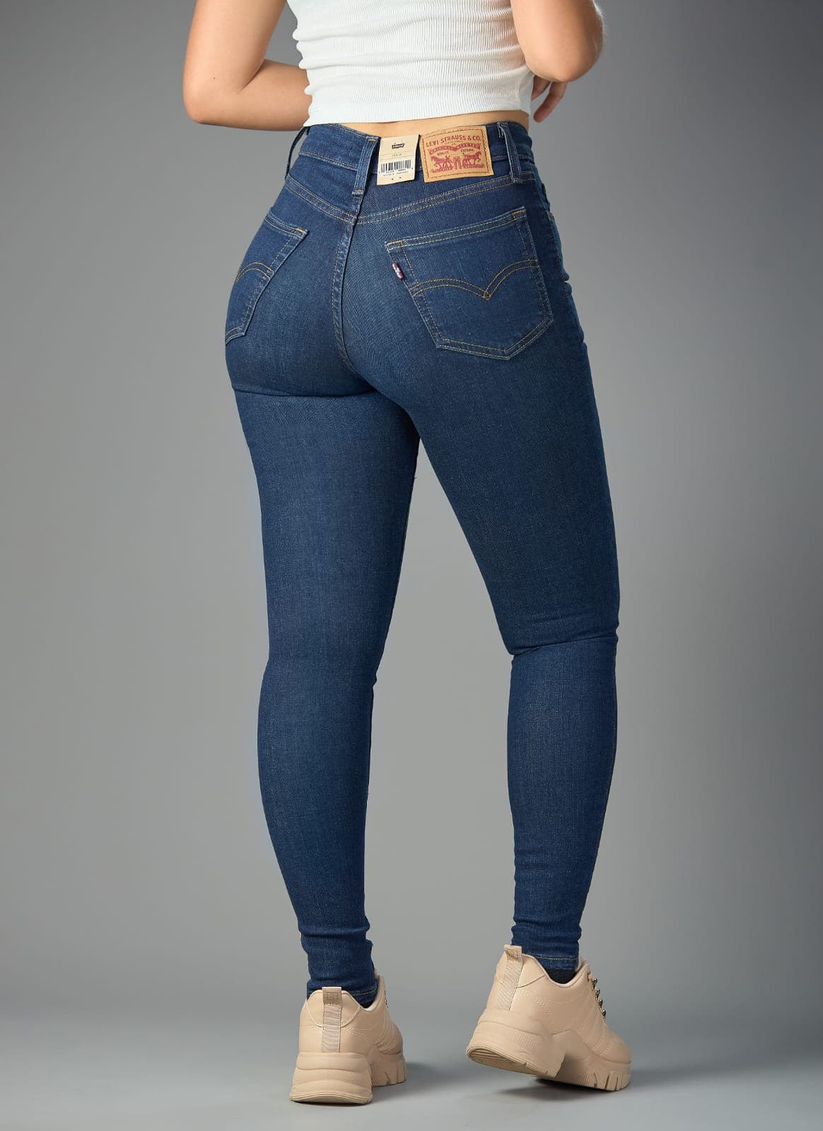 JEANS LEVIS DE MUJER MILE HIGH - SUPER SKINNY