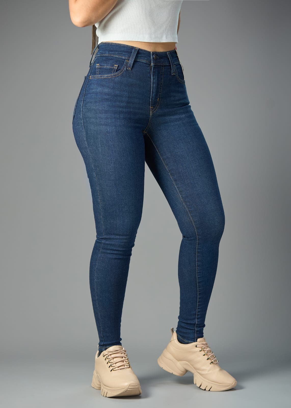 JEANS LEVIS DE MUJER MILE HIGH - SUPER SKINNY