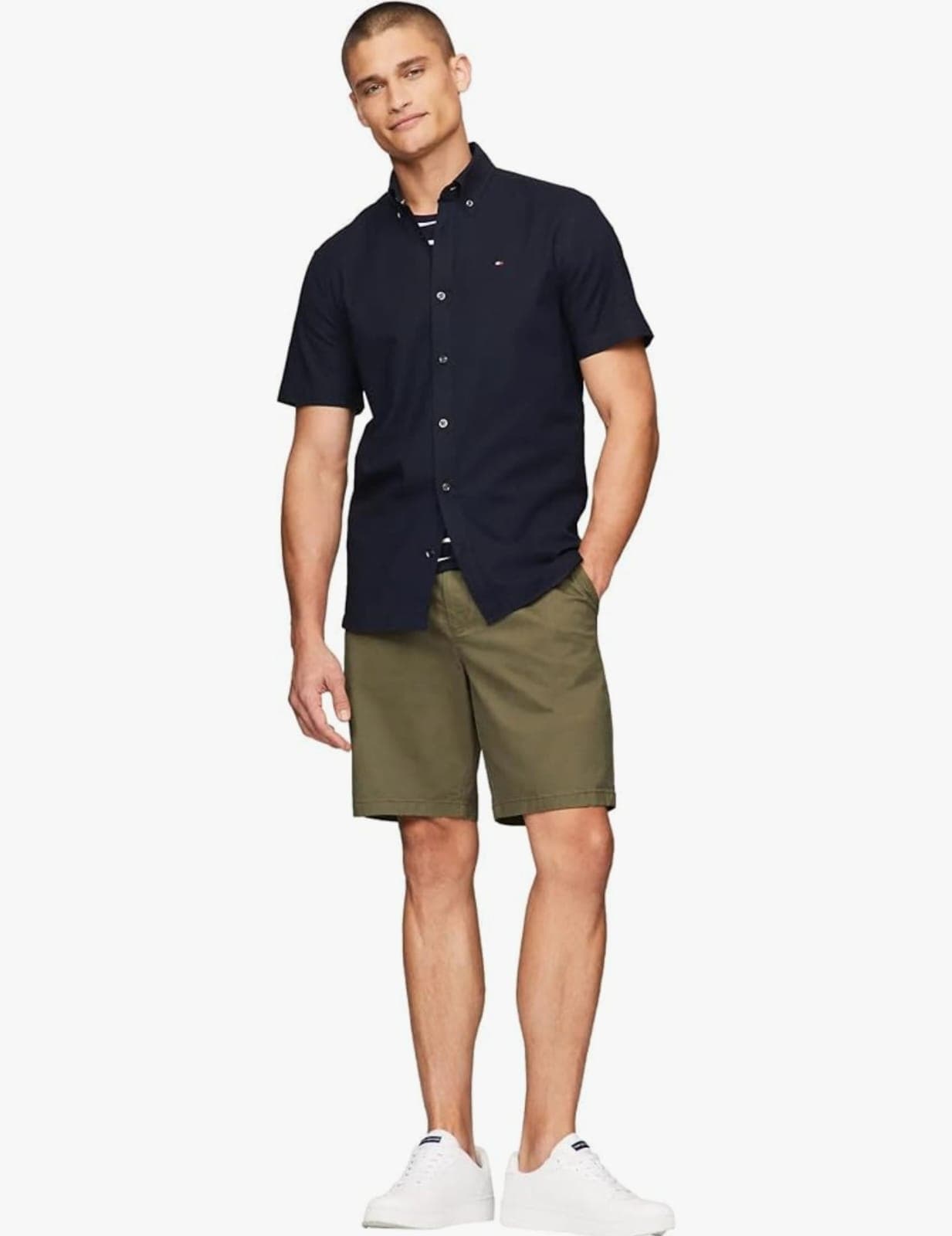 Tommy Hilfiger de Caballero Manga Corta