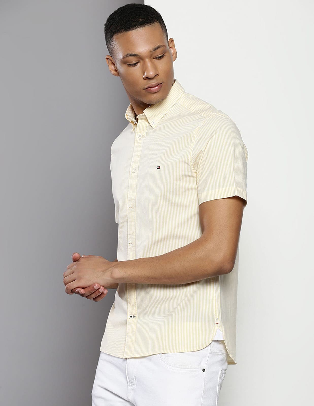 Tommy Hilfiger de Caballero Manga Corta