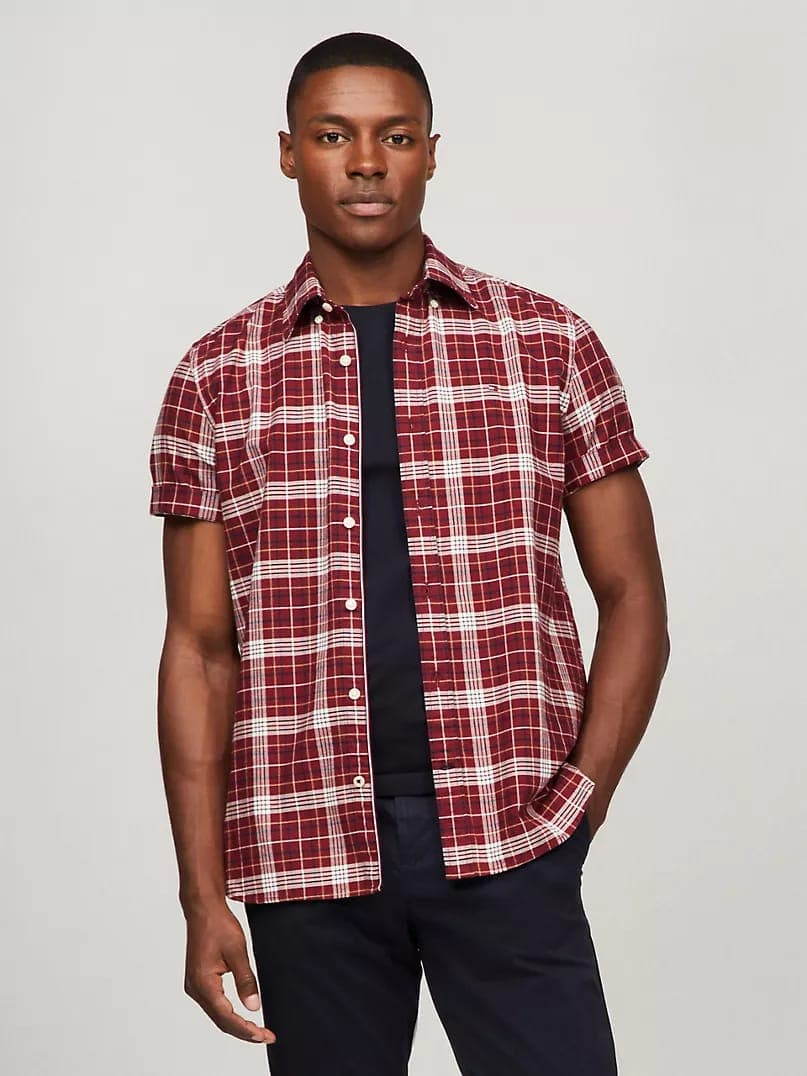 Tommy Hilfiger de Caballero Manga Corta