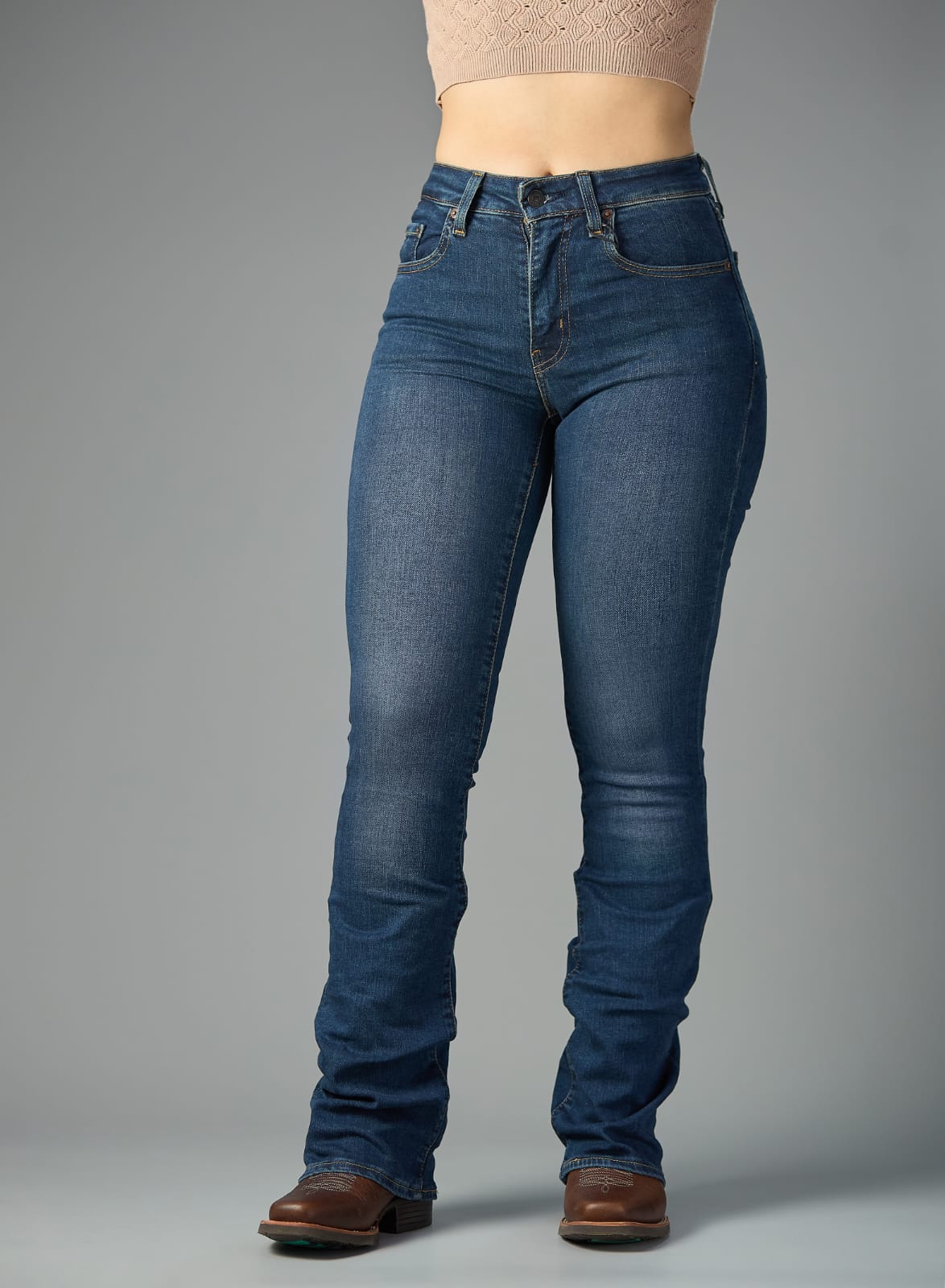 JEANS LEVIS DE MUJER 725 HIGH RISE STRAIGHT - Imagen 2